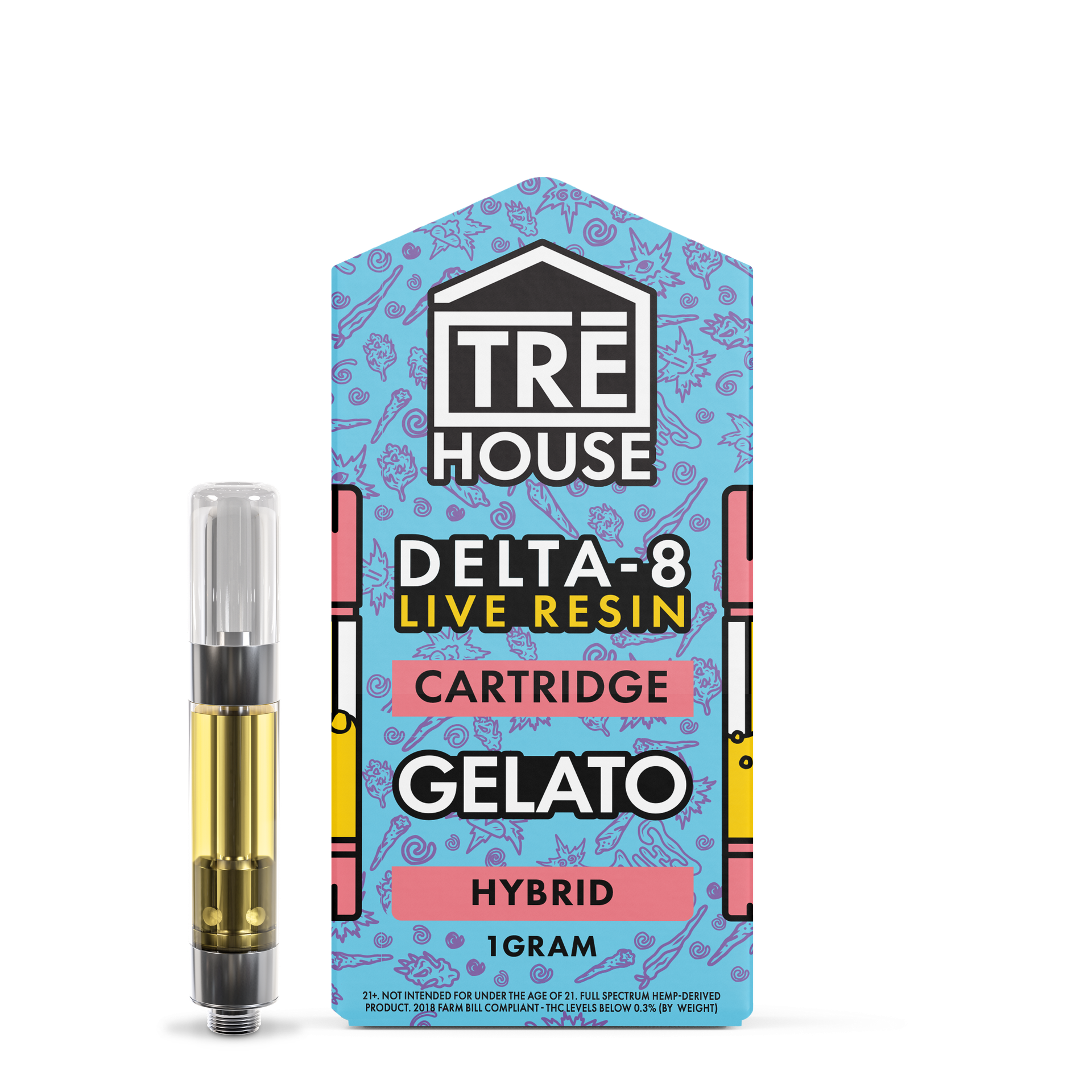 Tre house Gelato Cartucho 1G