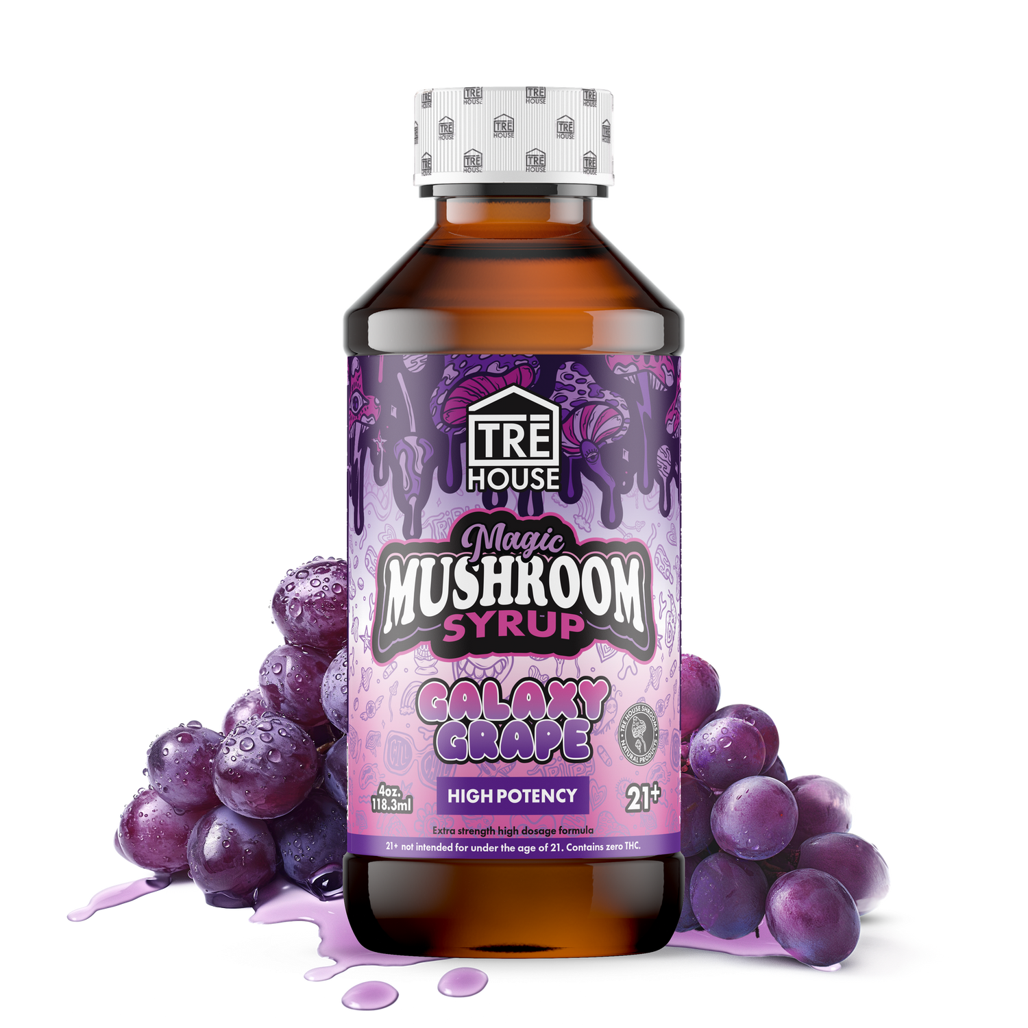 Tre house syrup Galaxy Grape 