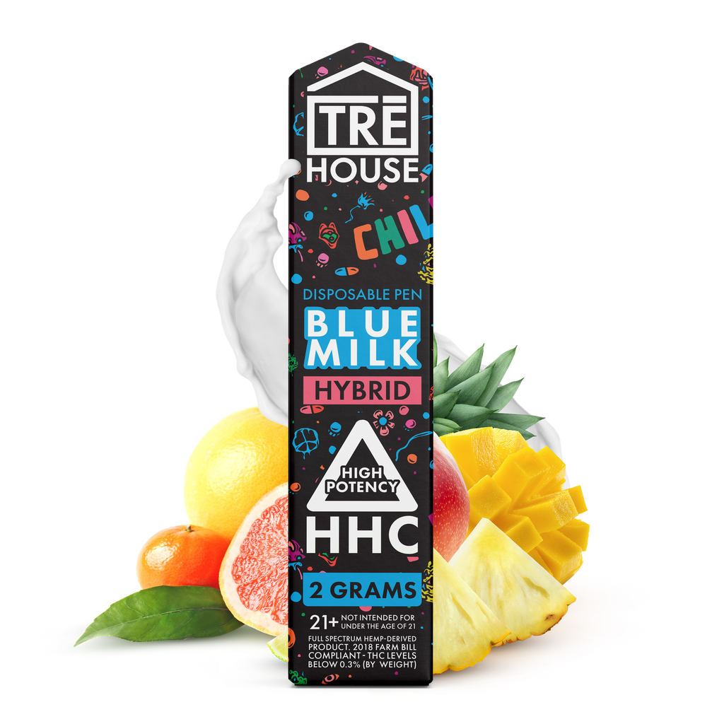 Tre house vape Blue Milk