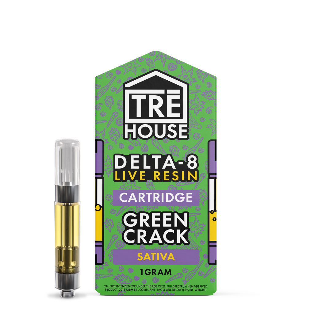 tre house, delta 8 green crack 